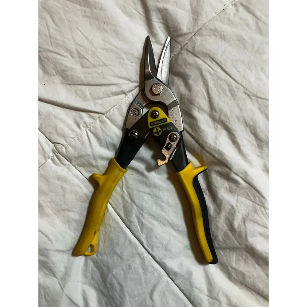 Stanley FatMax 14-563 Aviation Snips Straight Cut Metal Shears Tin Snips Tool - Picture 6 of 8